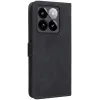 Phonesta Vintage Skin Book Wallet Case hoesje voor Xiaomi 14T - Zwart 8