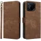 Phonesta Vintage Skin Book Wallet Case hoesje voor Asus ROG Phone 8/8 Pro - Bruin