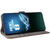 Phonesta Vintage Skin Book Wallet Case hoesje voor Asus ROG Phone 8/8 Pro - Bruin 3