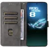 Phonesta Vintage Skin Book Wallet Case hoesje voor Asus ROG Phone 8/8 Pro - Zwart 2