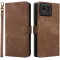 Phonesta Vintage Skin Book Wallet Case hoesje voor Asus Zenfone 11 Ultra - Bruin