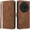 Phonesta Vintage Skin Book Wallet Case hoesje voor Nothing Phone (3a) Pro - Bruin