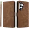 Phonesta Vintage Skin Book Wallet Case hoesje voor Samsung Galaxy A36 - Bruin