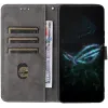 Phonesta Vintage Skin Book Wallet Case hoesje voor Asus ROG Phone 9/9 Pro - Zwart 2