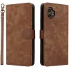 Phonesta Vintage Skin Book Wallet Case hoesje voor Samsung Galaxy Xcover 7 Pro - Bruin