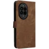 Phonesta Vintage Skin Book Wallet Case hoesje voor Huawei nova 13 Pro - Bruin 7