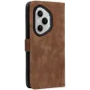 Phonesta Vintage Skin Book Wallet Case hoesje voor HONOR 400 Pro - Bruin 8