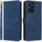 Phonesta Vintage Skin Book Wallet Case hoesje voor HMD Pulse/Pulse Plus/Pulse Pro - Blauw