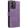 Phonesta Vintage Skin Book Wallet Case hoesje voor HMD Fusion - Paars 7