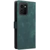 Phonesta Vintage Skin Book Wallet Case hoesje voor HMD Skyline - Groen 7
