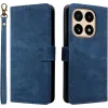 Phonesta Vintage Skin Book Wallet Case hoesje voor Xiaomi 15T - Blauw