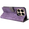 Phonesta Vintage Skin Book Wallet Case hoesje voor Xiaomi 15T - Paars 5