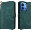 Phonesta Vintage Skin Book Wallet Case hoesje voor Xiaomi Redmi 15C / Xiaomi Poco C85 - Groen