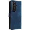 Phonesta Vintage Skin Book Wallet Case hoesje voor Samsung Galaxy Z Fold 7 - Blauw 9
