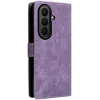 Phonesta Vintage Skin Book Wallet Case hoesje voor Samsung Galaxy Z Fold 7 - Paars 9