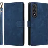 Phonesta Vintage Skin Book Wallet Case hoesje voor OnePlus Nord 5 - Blauw