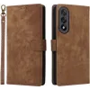 Phonesta Vintage Skin Book Wallet Case hoesje voor OnePlus Nord 5 - Bruin