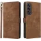 Phonesta Vintage Skin Book Wallet Case hoesje voor OnePlus Nord 5 - Bruin