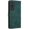 Phonesta Vintage Skin Book Wallet Case hoesje voor OnePlus Nord 5 - Groen 7