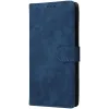 Phonesta Vintage Skin Book Wallet Case hoesje voor Samsung Galaxy S25 FE - Blauw 7