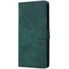 Phonesta Vintage Skin Book Wallet Case hoesje voor Samsung Galaxy S25 FE - Groen 7