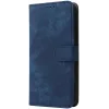 Phonesta Vintage Skin Book Wallet Case hoesje voor Oppo A6 Pro - Blauw 5
