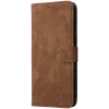 Phonesta Vintage Skin Book Wallet Case hoesje voor Oppo Reno14 F/FS - Bruin 6