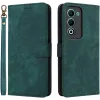 Phonesta Vintage Skin Book Wallet Case hoesje voor Oppo A5/A5m - Groen 0