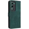 Phonesta Vintage Skin Book Wallet Case hoesje voor Oppo A5/A5m - Groen 6