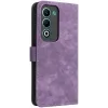 Phonesta Vintage Skin Book Wallet Case hoesje voor Oppo A5/A5m - Paars 6