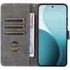 Phonesta Vintage Skin Book Wallet Case hoesje voor Oppo Reno14 - Blauw 2