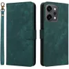Phonesta Vintage Skin Book Wallet Case hoesje voor Oppo Reno14 - Groen