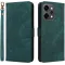 Phonesta Vintage Skin Book Wallet Case hoesje voor Oppo Reno14 - Groen
