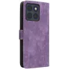 Phonesta Vintage Skin Book Wallet Case hoesje voor Motorola Edge 70 - Paars 8