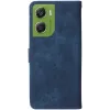 Phonesta Vintage Skin Book Wallet Case hoesje voor Motorola Moto G06/G06 Power - Blauw 8