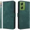 Phonesta Vintage Skin Book Wallet Case hoesje voor Motorola Moto G06/G06 Power - Groen