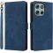 Phonesta Vintage Skin Book Wallet Case hoesje voor Motorola Moto G56 - Blauw