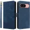 Phonesta Vintage Skin Book Wallet Case hoesje voor Google Pixel 10 / 10 Pro - Blauw
