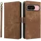 Phonesta Vintage Skin Book Wallet Case hoesje voor Google Pixel 10 / 10 Pro - Bruin