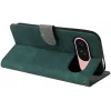 Phonesta Vintage Skin Book Wallet Case hoesje voor Google Pixel 10 / 10 Pro - Groen 4
