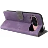 Phonesta Vintage Skin Book Wallet Case hoesje voor Google Pixel 10 / 10 Pro - Paars 4