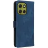 Phonesta Vintage Skin Book Wallet Case hoesje voor Motorola Moto G86 - Blauw 8