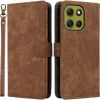 Phonesta Vintage Skin Book Wallet Case hoesje voor Motorola Moto G86 - Bruin