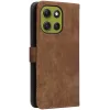 Phonesta Vintage Skin Book Wallet Case hoesje voor Motorola Moto G86 Power - Bruin 8