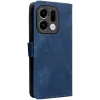 Phonesta Vintage Skin Book Wallet Case hoesje voor Oppo Find X9 - Blauw 6