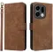 Phonesta Vintage Skin Book Wallet Case hoesje voor Oppo Find X9 - Bruin