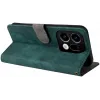 Phonesta Vintage Skin Book Wallet Case hoesje voor Oppo Find X9 - Groen 3