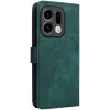 Phonesta Vintage Skin Book Wallet Case hoesje voor Oppo Find X9 - Groen 6