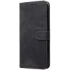 Phonesta Vintage Skin Book Wallet Case hoesje voor Oppo Find X9 Pro - Zwart 6