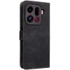 Phonesta Vintage Skin Book Wallet Case hoesje voor Oppo Find X9 Pro - Zwart 7